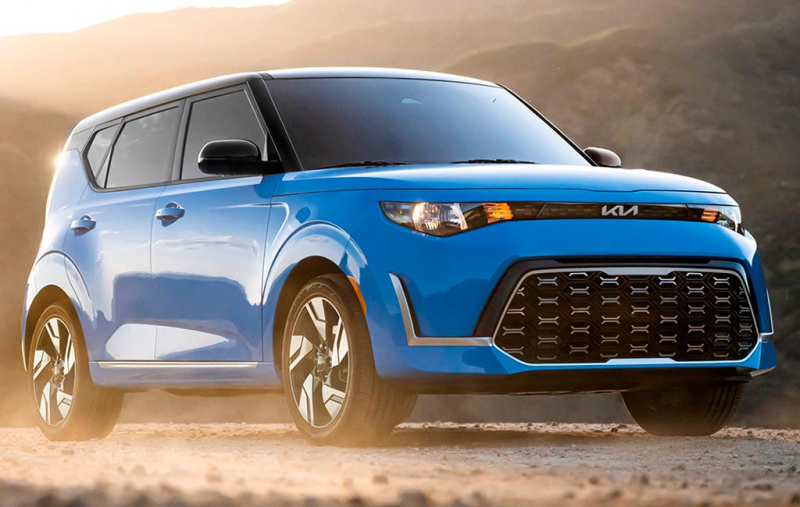 В Штатах показали KIA Soul 2023 года: паркетник лишился двухэтажной оптики
