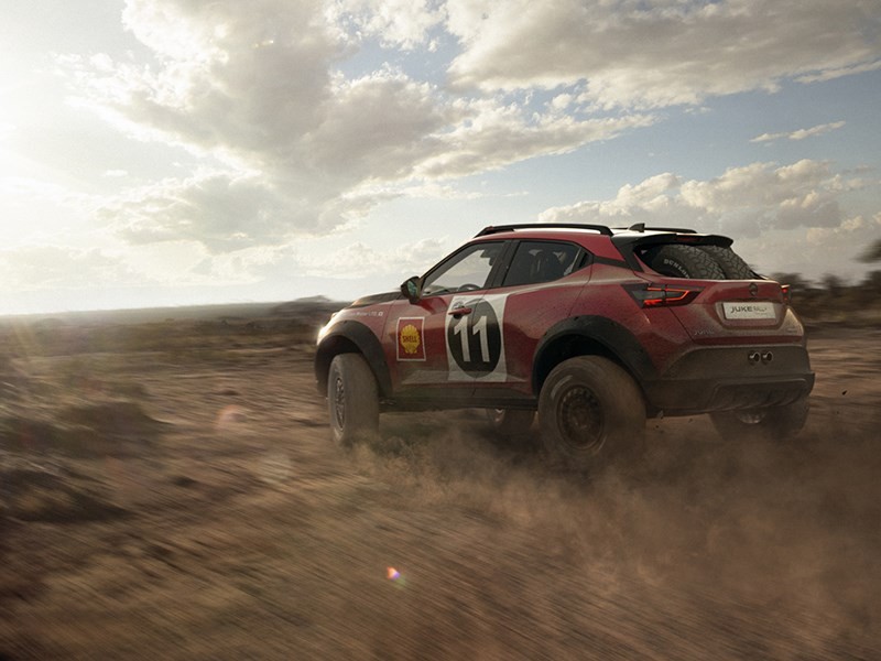 Nissan Juke превратили в гоночный болид 1 Nissan Juke превратили в гоночный болид