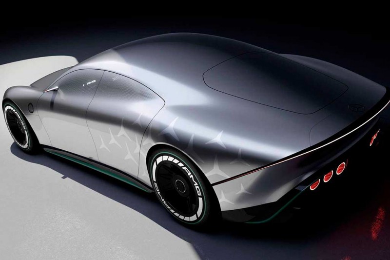 Mercedes Vision AMG: немцы показали грядущего конкурента седану Porsche Taycan