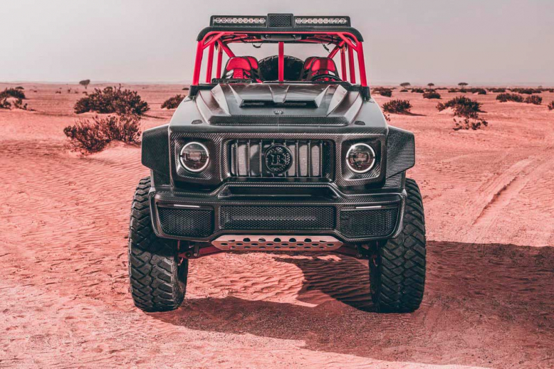 Brabus 900 Crawler: экстремальный вездеход стоимостью ₽51 млн на базе G63