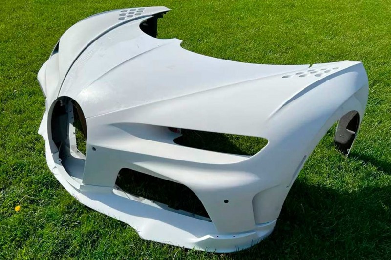 Кузовные панели для Bugatti Chiron стоят дороже, чем два новых Lamborghini Huracan