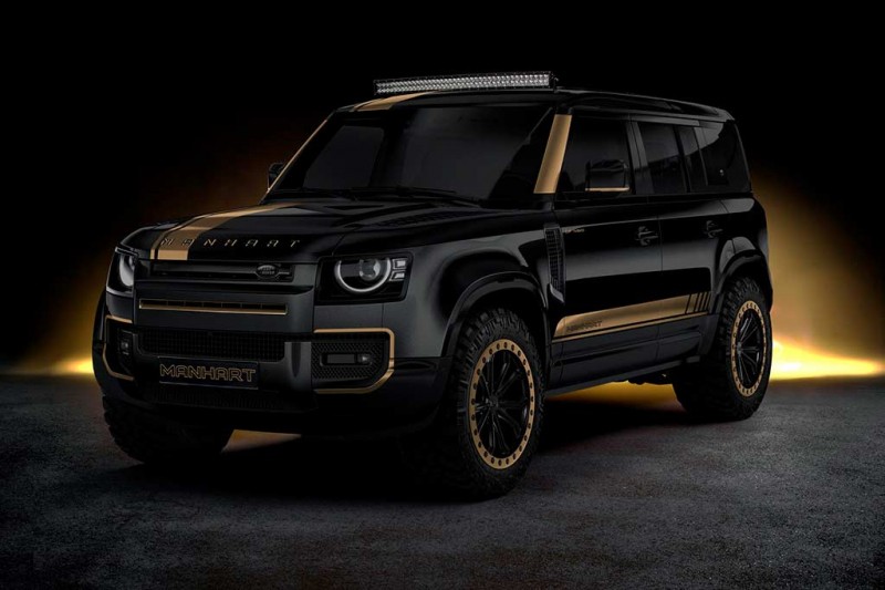 Manhart готовит хардкорную версию внедорожника Land Rover Defender 1 Manhart готовит хардкорную версию внедорожника Land Rover Defender