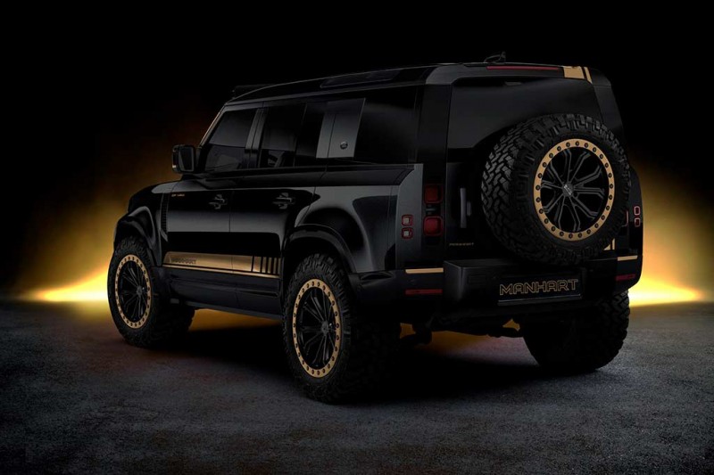 Manhart готовит хардкорную версию внедорожника Land Rover Defender 2 Manhart готовит хардкорную версию внедорожника Land Rover Defender