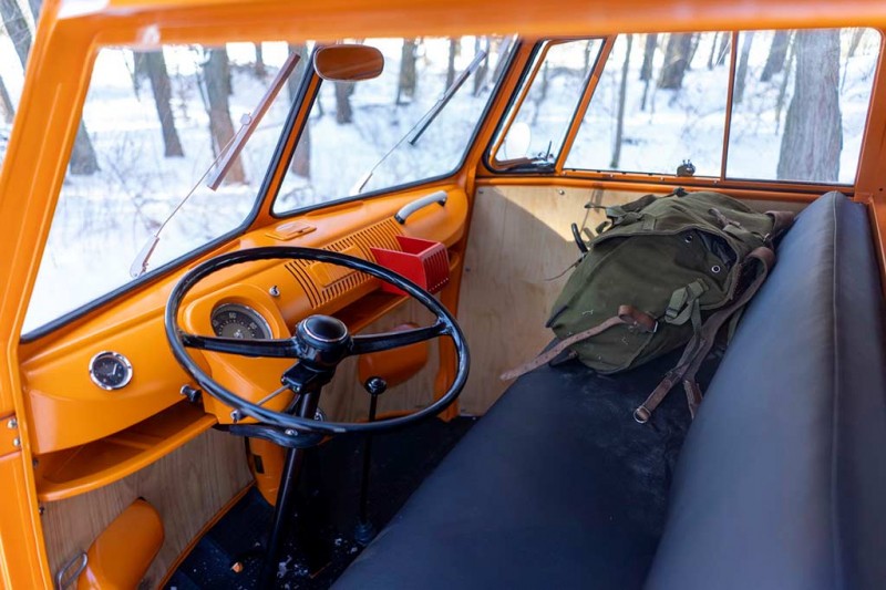 Volkswagen T1 &laquo;Half-Track Fox&raquo;: четырехосная внедорожная модификация из шестидесятых
