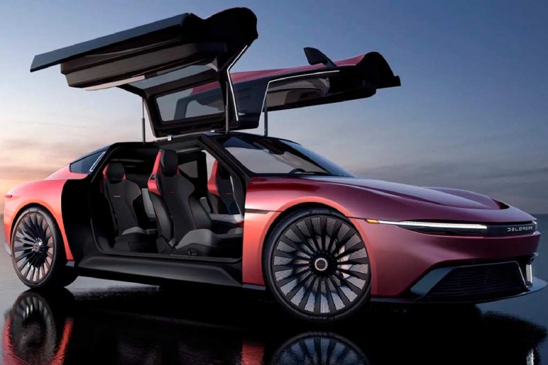 DeLorean Alpha5: первенец возрожденного бренда получил электрическую установку