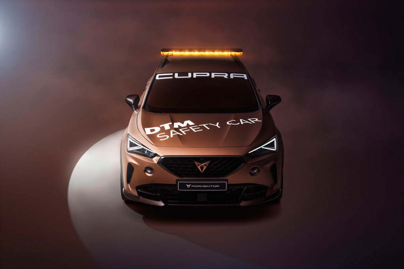 Кроссовер Cupra Formentor VZ5 с тюнингом от ABT стал новой машиной безопасности DTM