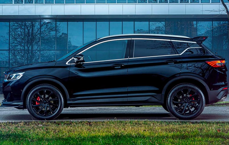 Geely Coolray Nero: &laquo;черная&raquo; спецверсия кроссовера для России
