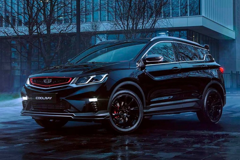 Geely Coolray Nero: «черная» спецверсия кроссовера для России
