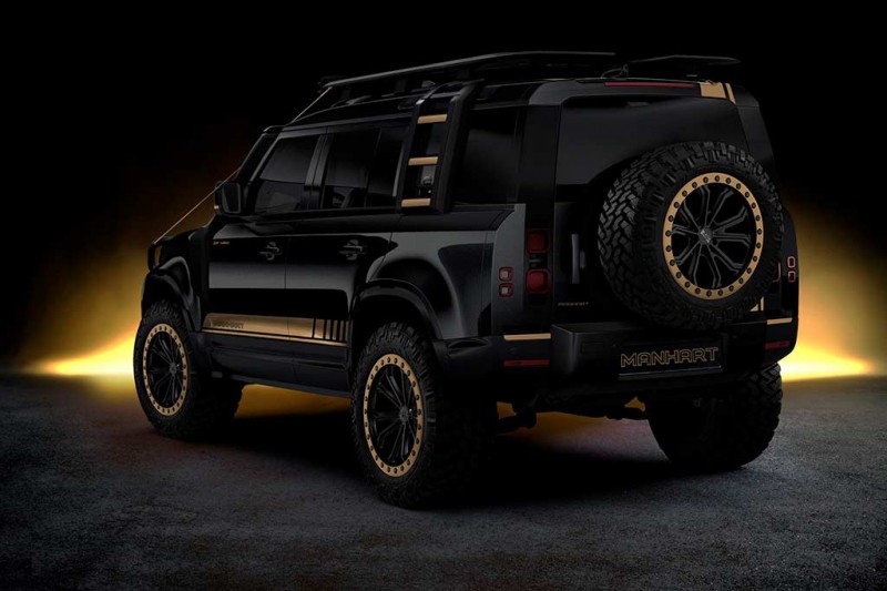 Manhart готовит хардкорную версию внедорожника Land Rover Defender 4 Manhart готовит хардкорную версию внедорожника Land Rover Defender
