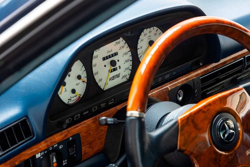 Редкий Mercedes 560 SEC Koenig 1989 выставили на торги, но он оказался никому не нужен