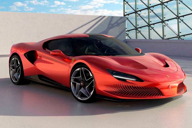 Представлен уникальный суперкар Ferrari SP48 Unica на базе F8 Tributo