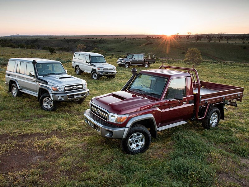 Представлен обновленный Toyota Land Cruiser 70