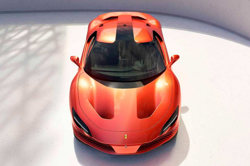 Представлен уникальный суперкар Ferrari SP48 Unica на базе F8 Tributo