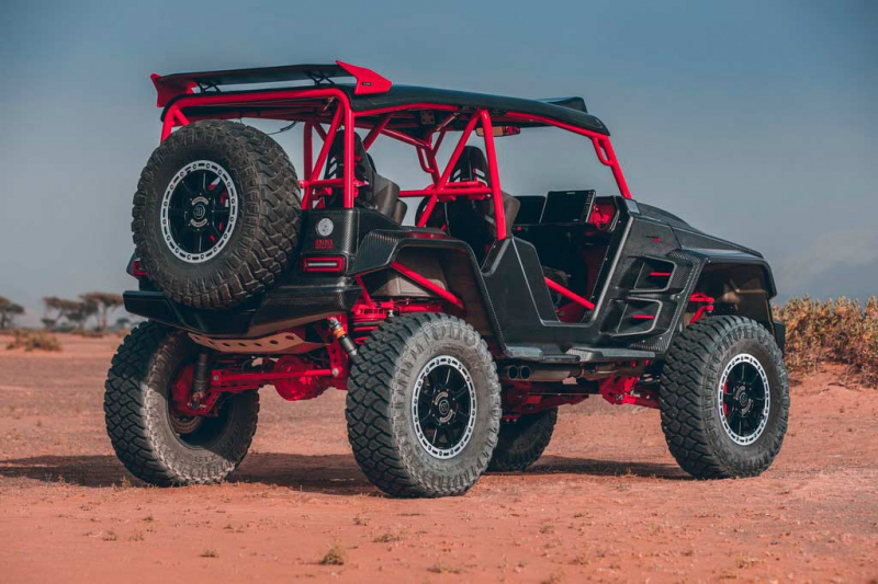 Brabus 900 Crawler: экстремальный вездеход стоимостью ₽51 млн на базе G63