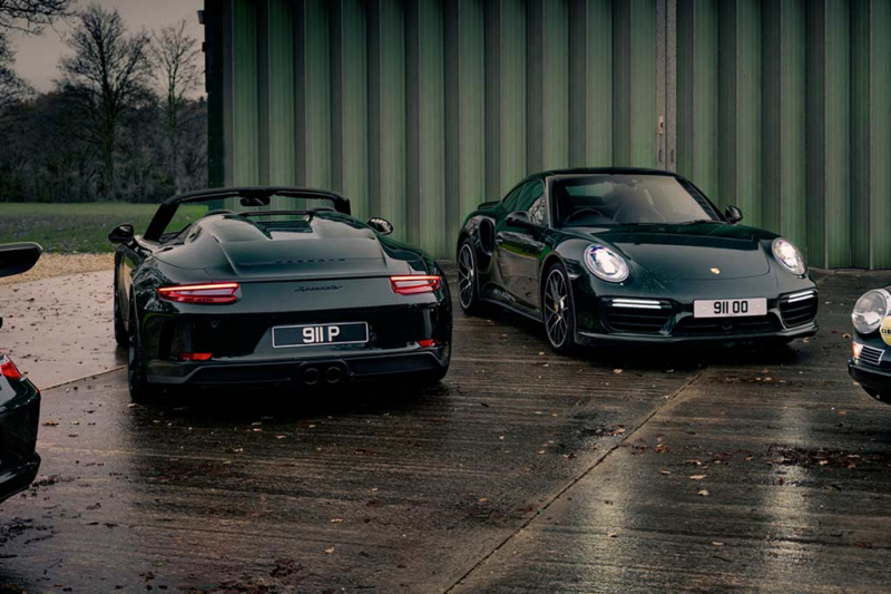 Полностью зеленый Porsche 911 Speedster (991.2) от Porsche Exclusive Manufaktur