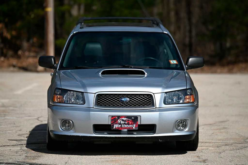 На аукцион выставлен Subaru Forester 2004 с движком от модели Impreza WRX STI