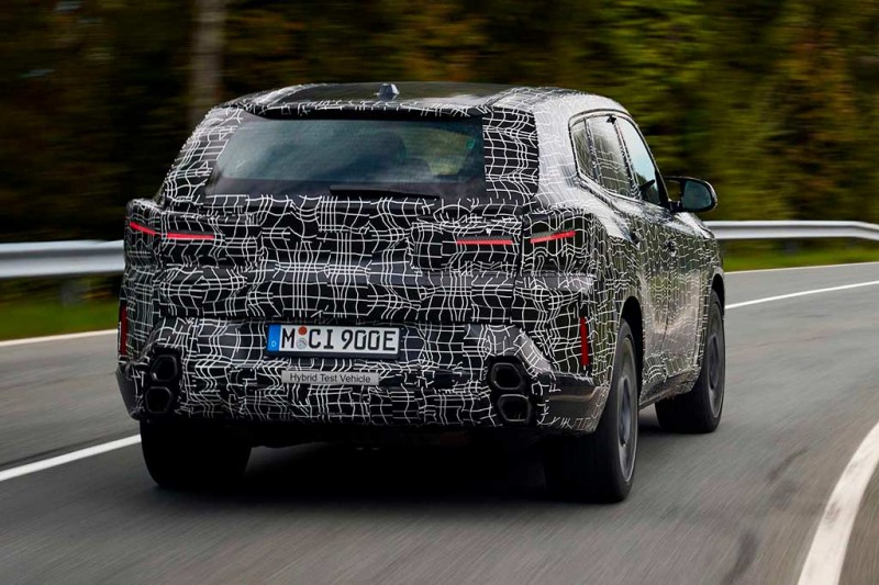 Кроссовер BMW XM: свежие фотографии и порция технических характеристик