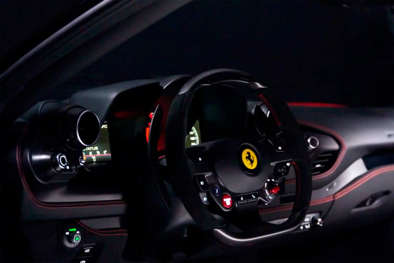 Представлен уникальный суперкар Ferrari SP48 Unica на базе F8 Tributo