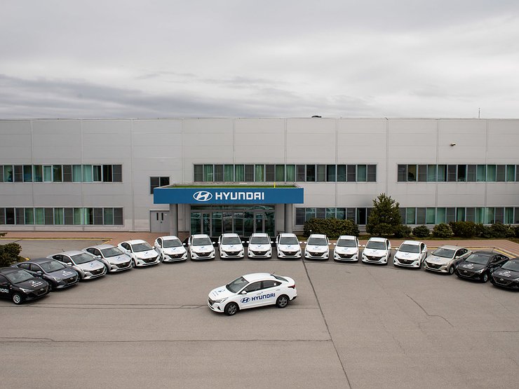 Стало известно, когда петербургский завод Hyundai возобновит производство