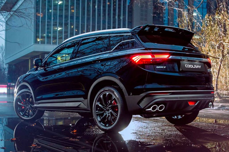 Geely Coolray Nero: &laquo;черная&raquo; спецверсия кроссовера для России