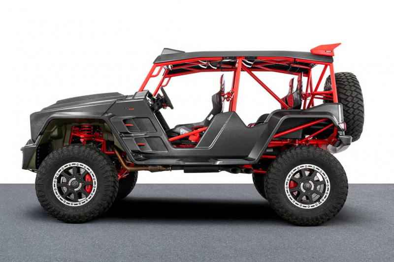 Brabus 900 Crawler: экстремальный вездеход стоимостью ₽51 млн на базе G63