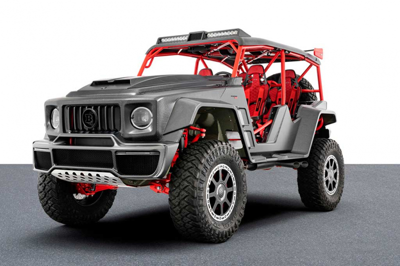 Brabus 900 Crawler: экстремальный вездеход стоимостью ₽51 млн на базе G63