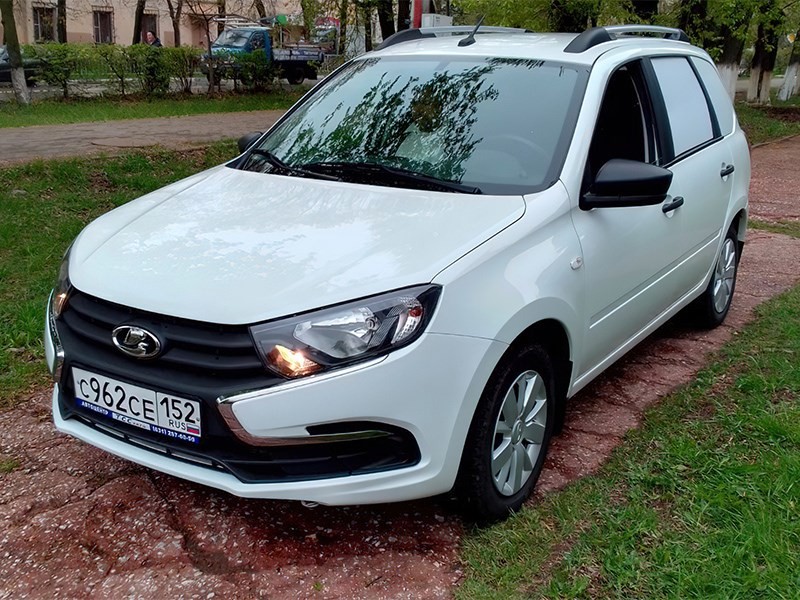 Lada Granta превратили в электрический фургон 1 Lada Granta превратили в электрический фургон