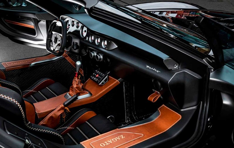 Представлен открытый спорткар Mostro Barchetta Zagato с двигателем от Maserati