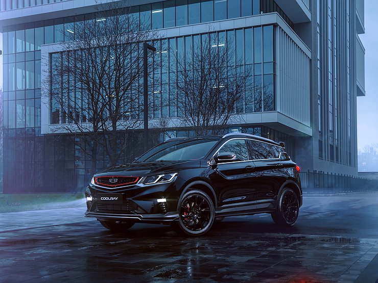 В Россию едет эксклюзивный кроссовер Geely Coolray NERO