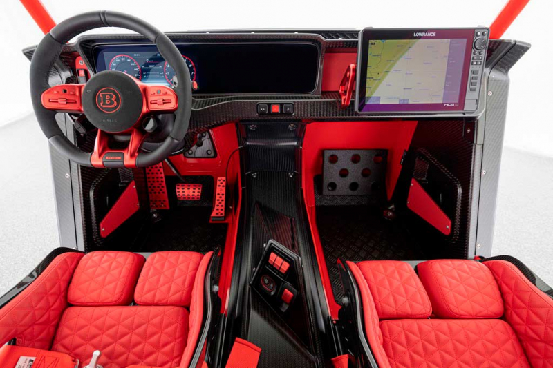 Brabus 900 Crawler: экстремальный вездеход стоимостью ₽51 млн на базе G63