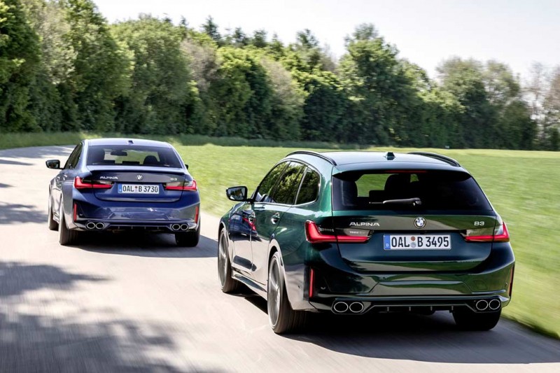 Представлены обновленные версии седана и универсала Alpina B3 и D3 S