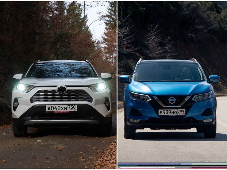 Азиатский коктейль: сравнительный тест-драйв Toyota RAV4 и Nissan Qashqai