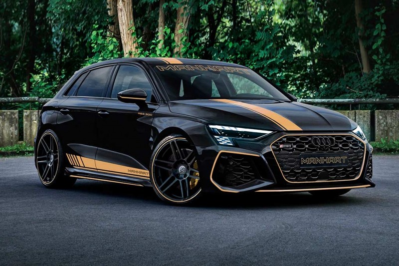Manhart RS3 500: немецкие тюнеры готовят 500-сильный вариант Audi RS3