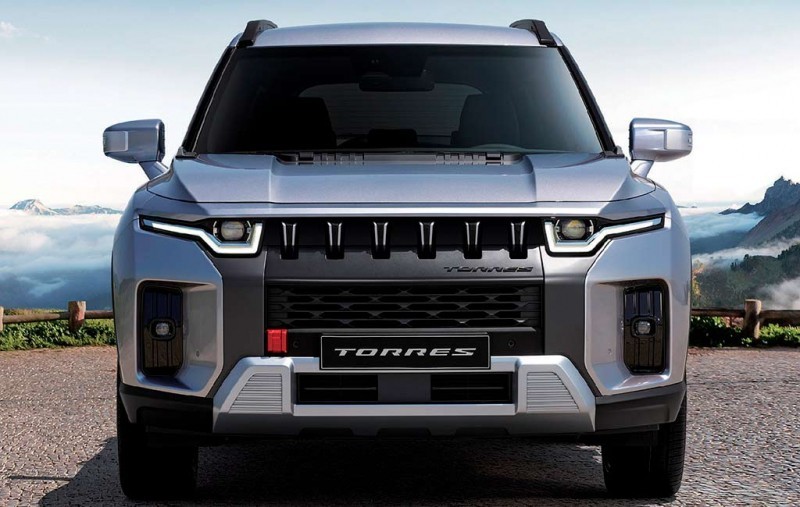 Корейцы представили &laquo;приключенческий&raquo; кроссовер SsangYong Torres