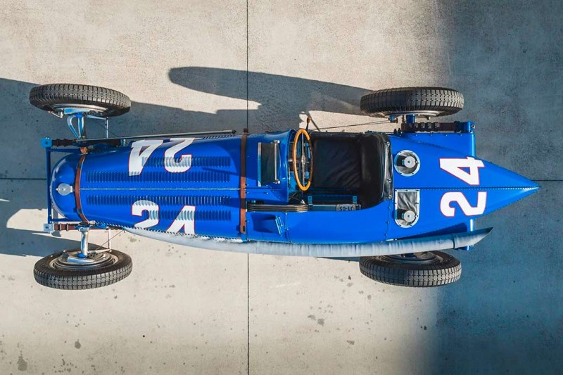 На аукцион выставили Bugatti Type 59/50S 1935 года, который построили лишь 30 лет назад