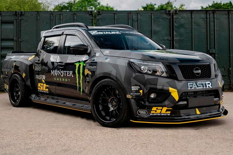 Британские тюнеры представили 1 000-сильный грузовичок Nissan Navara-R