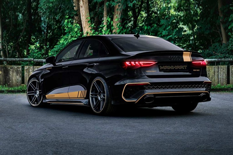 Manhart RS3 500: немецкие тюнеры готовят 500-сильный вариант Audi RS3