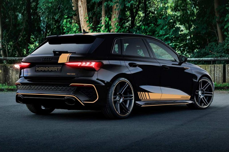 Manhart RS3 500: немецкие тюнеры готовят 500-сильный вариант Audi RS3