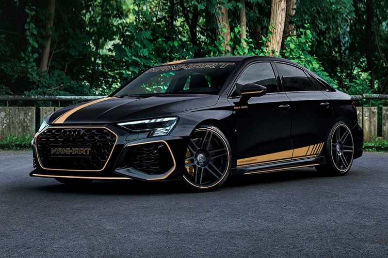 Manhart RS3 500: немецкие тюнеры готовят 500-сильный вариант Audi RS3