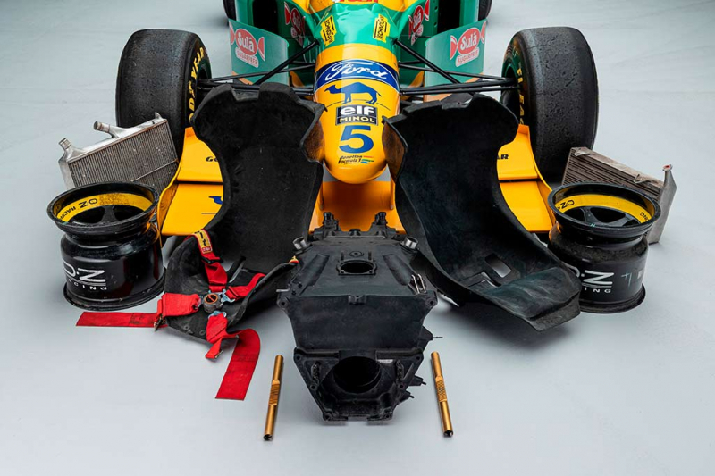 Гоночный болид Benetton-Ford B193B продадут с молотка: когда-то на нем ездил Шумахер