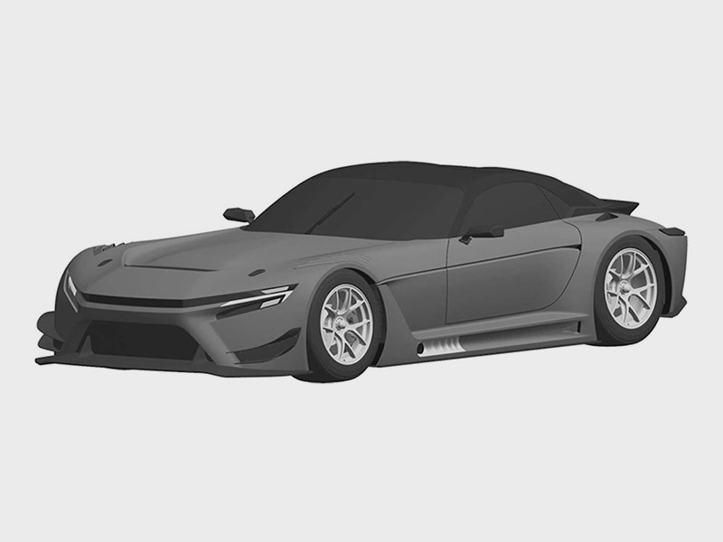Toyota запатентовала новый спорткар 1 Toyota запатентовала новый спорткар