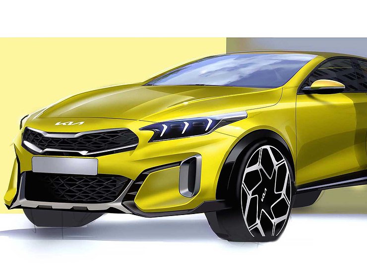 Kia показала купе-кроссовер Xceed в новом амплуа