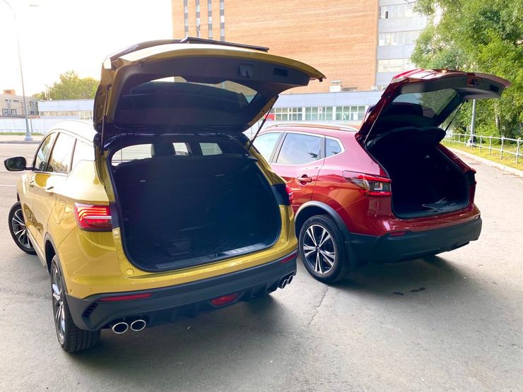 Последнее китайское предупреждение: сравнительный тест Geely Coolray и Nissan Qashqai