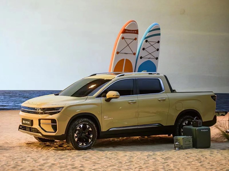 Компания Geely представила электрический пикап