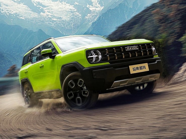 «Крутая собака» — очередной странный кроссовер от марки Haval 1 «Крутая собака» — очередной странный кроссовер от марки Haval