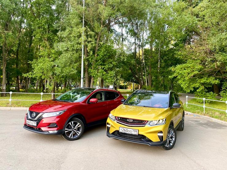 Последнее китайское предупреждение: сравнительный тест Geely Coolray и Nissan Qashqai
