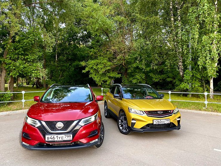 Последнее китайское предупреждение: сравнительный тест Geely Coolray и Nissan Qashqai