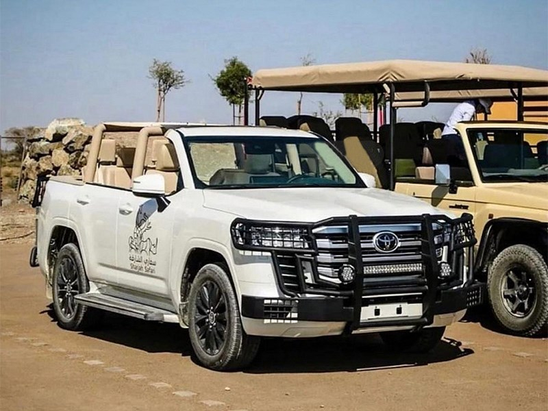 Представлен Land Cruiser- пустынный кабриолет