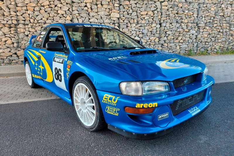 В Польше продают «раллийную» модификацию на базе старого купе Subaru Impreza 1996
