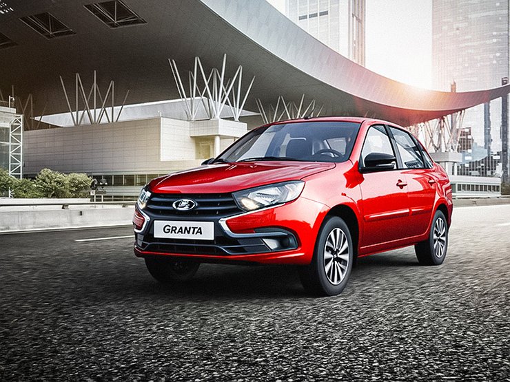 LADA Granta 2022-го модельного года получила «антихром-пакет»